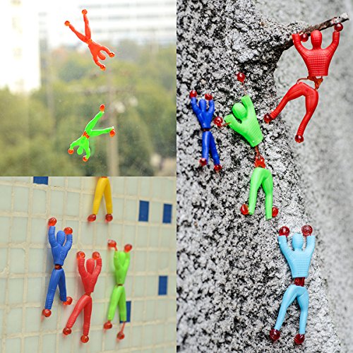 PChero 65pcs Klebrige Spielzeug einschließlich Großer Klettermann ✮ Kleiner Klettermann ✮ Klebrige Hand ✮ Klebrige Flegel ✮ Klebrige Eidechse - 6