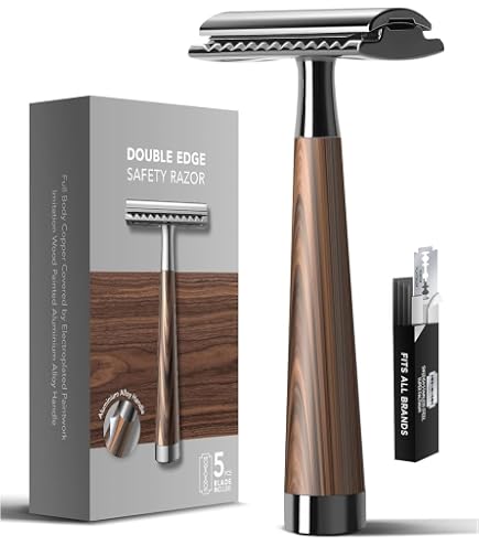 Gillette Heritage Safety Razor Kit includes Double Edge Safety
