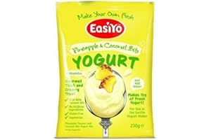 EasiYo Ananas Con Punte Di Cocco Yogurt 230g