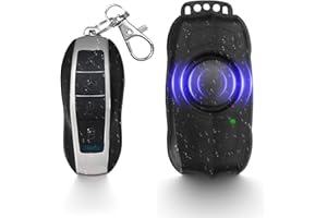 EBUYFIRE Bike Alarm with Remote USB Rechargeable Waterproof Anti-Theft Vibration Motion Sensor Alarm Bicycle Electric Scooter Motorcycle Alarm Super Loud Sound 120dB