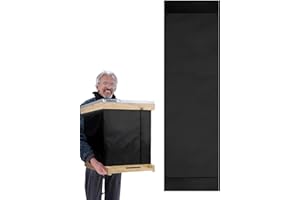 Zankie Winter Bee Hive Wrap Bee Hive Insulation Wrap 600D Oxford Bee Cozy Winter Hive Wraps Cozy Windproof Warm Bee Hive Insulation Wrap For Most Bee Hive -72/76.5 X 23.5 Inches