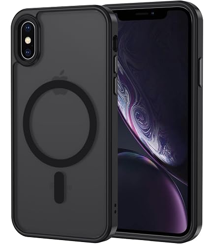 TENDLIN Cover iPhone XR Grano di Legno con Pelle e TPU Silicone Hybrid Cover per iPhone XR (Legno di Sandalo Rosso & Pelle