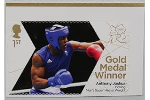 Royal Mail GMW 29 12/8/12 Anthony Joshua. Single 1st class 2012 Olympics Gold Medal Winner stamp.