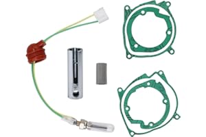NQEUEPN 7pcs 12V 2KW 5KW 8KW Glow Plug Repair Kit, Chinese Diesel Parking Heater Gaskets Ceramic Glow Plug Heater Repair Parts Glow Ignition Plug Service Kit Heater Accessories for Vevor Car Truck Boat