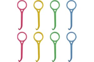 LWMLWM 8 Pièces outils de retrait d'aligneur invisibles pour enlever les dents Aligner les dents Crochet de dentition Correcteur buccal pour Les Soins Bucco-Dentaires