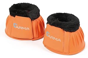 Shires ARMA Fleece Over Reach Boots - White