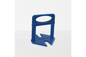 NIVELPRO Clips niveladores de azulejos de 1,5mm, Pack de 250uds, Espaciadores de azulejos, Sistema de nivelación de azulejos (Clips 1,5mm, 250 uds)
