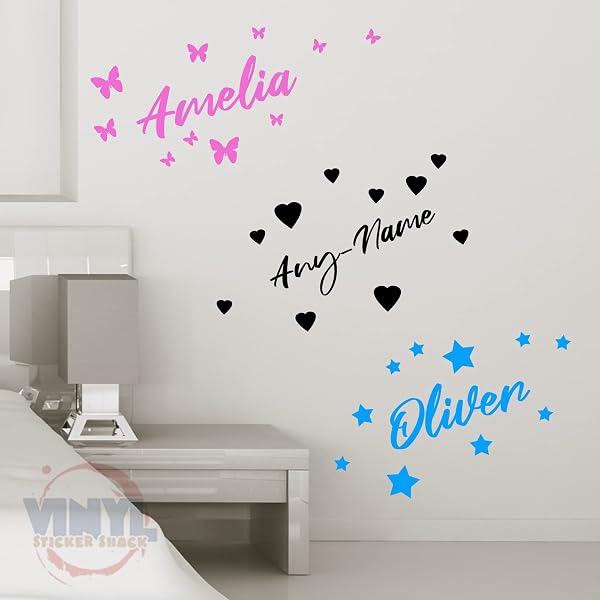 Personalized Owl & Branches Nursery Wall Decal – Custom Name Decal For Baby Girl Room Decor, 44x26 Inches