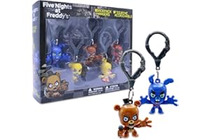JUST TOYS LLC Five Nights at Freddy's - Appendini per zaini (cinque notti a Freddy's, scatola da collezione)