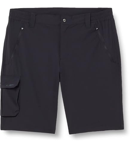 Pantaloncini Bermuda CMP Da Uomo, Taglio Cargo, Tessuto Elasticizzato E Traspirante, Con Tasche Multiple E Protezione Solare