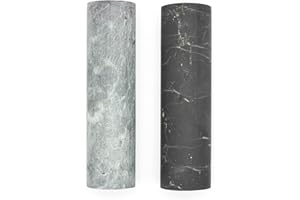 Karelian Heritage Genuine Shungite Harmonizers Cylinders Set | Shungite & Soapstone Egyptian Rods | Authentic Shungite Stone Healing Cylinders of Pharaoh for Yoga Meditation Chakra Balancing Reiki
