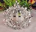 Produktbild AOYOMO Weihnachtsbaum, bunt, mit Sternen, Rattan, Weihnachtsbaum, Dekoration für Festivals, Partys, Silber, One Size: Length 7.5m