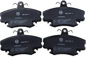 ‎AUTOMENTUM AutoMentum AM21004.4 Bremsbelagsatz 4-teilig für RENAULT CLIO MK II (BB_ CB_) 1998- Vorderachse und andere Fahrzeuge