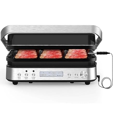 Braun MultiGrill 7 CG7040, 3-in-1 Contact Grill, BBQ & Oven, Large