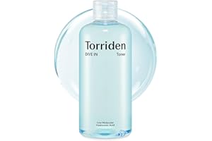 ‎TORRIDEN Torriden DIVE IN Gesichtstoner 300ml (10,14 fl.oz.) | pH-ausgleichendes Gesichtswasser für trockene Haut | Mit Hyaluronsäure, Panthenol und Allantoin
