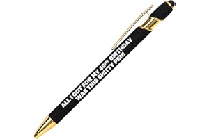 GIFTARU 40th Birthday Funny Pen Gift, Joke pens gifts for men and women (40TH)