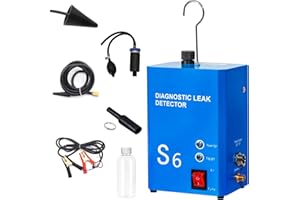 VEXNOOK Nebelmaschine KFZ, Rauchmaschine Lecksuchgerät - DC 12V Rauchmaschine, Leckdetektor mit eingebauter Luftpumpe, für Auto, Motorrad, SUV, Schnellboot und Auto-Kraftstoff-Leckdetektoren