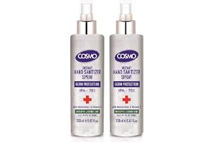 CD COSMO DESIGNS Instant Hand Sanitizer Spray - 250ml x Value Pack of 2