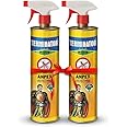 Terminator Eco-Friendly Termite Killer Spray| 1 Ltr, Pack of 2 | Wood Preservative and Termite, Borer and Insect Repellent for Home, Kitchen, and Offices