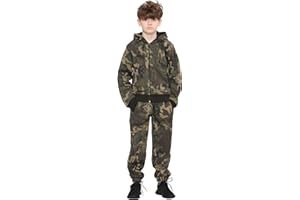 A2Z 4 Kids Unisexe Plaine Survêtement Sweat à Capuche Avec Joggeurs Le jogging Les Pantalons De Survêtement Des Sports Activewear Ensemble Enfants Filles Garçons Âge 2-13 Ans