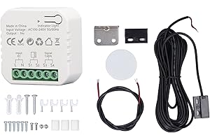 MARHYNCHUS Kit d'ouverture de porte de garage, télécommande WiFi pour Tuya Zigbee 100 à 240 V
