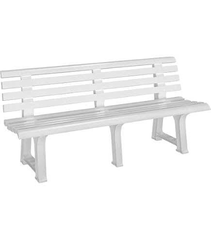 Lot De 2 Bancs De Patio Miniature Lemax - Décoration Village Miniature, Dimensions 3.5x4.5x3.5 Cm