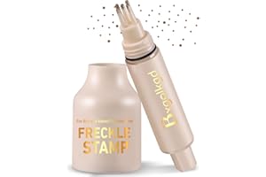 BXGOLKGD Freckle Stamp – Waterproof & Sweatproof Faux Freckles, Natural Sun-Kissed Look, Easy 5-Point Stamp, Smudge-Proof, Long-Lasting Freckle Pen for Effortless Beauty (2#MEDIUM)