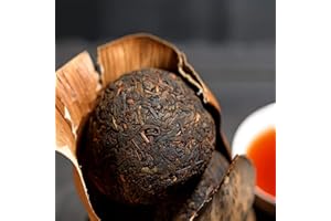 HELLOYOUNG Pu-Erh Tee 500g (1.1LB) Reifer Pu'er Tee Alter Puer Tee Schwarzer Tee Gekochter Pu-Erh Tee Chinesischer Tee Gesunder Puerh Tee Roter Tee Grüner guter SHU Cha