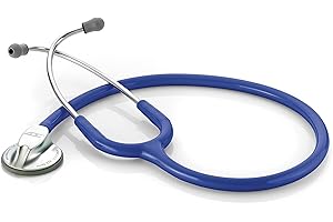 ADC Adscope 612 - Lightweight Platinum Clinician Stethoscope - Royal Blue