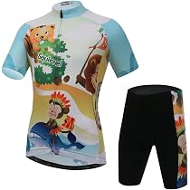 Maillot De Cyclisme Manches Courtes Pour Enfant - Respirant - Réfléchissant - 3 Poches - Unisex
