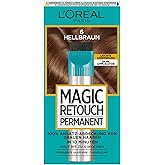 L'Oréal Paris Ansatz-Abdeckung zum Kaschieren grauer Haare, Langanhaltender Haar Concealer, Magic Retouch Permanent, Nr. 6 He