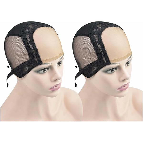 Healifty Spitze Perückenkappe Mit Verstellbaren Trägern – Beige, Für Perückenherstellung, Elastisch & Weich