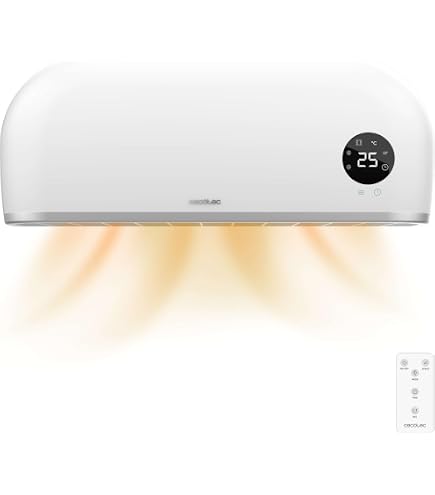 Termoconvettore Elettrico A Parete 2000W – Riscaldamento Veloce Con Timer E Telecomando (Cod. 5698)