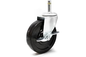 Wiltec Kółko obrotowe do podnośnika płyt GK odporne na ścieranie, część zamienna do stojaka do płyt gipsowo-kartonowych, łatwa wymiana