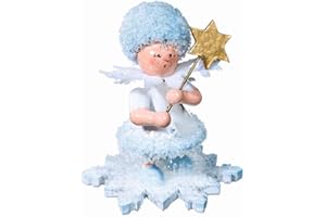 DRECHSLEREI KUHNERT Schneeflöckchen mit Stern - 5 cm