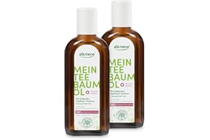 ‎ALKMENE alkmene Mein Teebaumöl Kopfhaut Tonikum 2x 250 ml Juckreiz Linderung 100% bestätigt - naturreines Teebaumöl, vegan & klimaneutral - beruhigendes Haarwasser bei trockener & juckender Kopfhaut