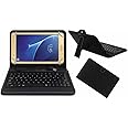 Acm USB Keyboard Case Compatible with Samsung Galaxy J Max Tab Tablet Cover Stand Study Gaming Direct Plug & Play - Black
