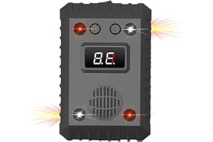 Homcoice Repelente ultrasónico Roedores 2 en 1 Vehículo& Interior, Debajo del capó Repelente Ratón Profesional, Luces estroboscópicas y Sonido de Alarma Protección Vehículo Disuasivo Ratas roedores