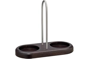 Zassenhaus molinillo Posavasos, madera, madera, negro, 17.5 x 8 x 1.5 cm