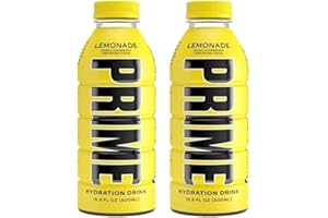 Zi Foam 2 x Prime Hydration 500ml Bottle Sports Drink by Logan Paul & KSI Lemonade