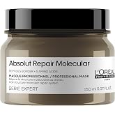 L'Or&eacute;al Professionnel Paris Serie Expert Absolut Repair Molecular Non-Rinsable Mask for Worn Hair 150 Milliliters