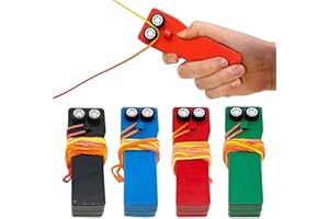 ASXZ Lasso String Shooter, Loop Lasso String Shooter Toy, Handheld Rope Launcher Toy, Zip String Rope Propeller