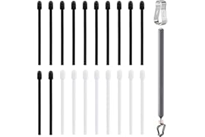 ZARADU 20 części S końcówki do długopisów, standardowe końcówki wymienne z narzędziem instalacyjnym, do Samsung Galaxy Tab S6, S7, S8, N10, N20, S21Ultra, S22Ultra, S23Ultra