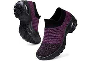 HKR Basket Femme Chaussure de Sport Running Marche Travail Casual Tennis Air Course Fitness Gym Jogging Outdoor Sneakers