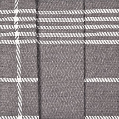 Ross 3er Pack Baumwoll-Geschirrtücher 1837 grau 50x70 cm