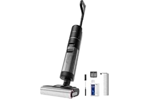 dreame H12 Pro Wet Dry Vacuum Cleaner, Smart Floor Cleaner Cordless Vacuum and Mop for Hard Floors, One-Step Edge to Edge Cleaning with Hot Air Drying