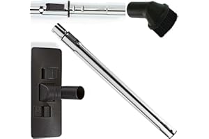 Maxorado 35mm Staubsaugerrohr Kombidüse Staubpinsel für Staubsauger AEG Electrolux ACS 1800 Classic Vampyr Rohr Set