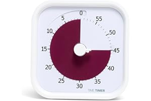 TIME TIMER Unbekannt TTM9-HCW-W Timer, Biały