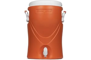 Pinnacle Thermoware Platino 5 Gallon Orange Contenant à Boisson Isotherme Unisex-Adult, 20 Liter