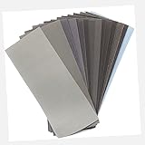 FEIHU-Ultra Fine 17 Sheet Wet Dry Sandpaper,120 to 3000/5000/7000/8000/10000 Assorted Grit Sandpaper.9X3.6 Inches for Automot